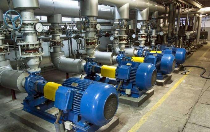 青い色Lo2の産業ガス装置の二酸化炭素の低温液化ガス ポンプ5-6000L/h