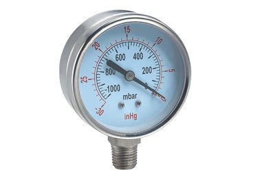 真鍮の動きの酸素のコンセントレイターの予備品の圧力計の低圧