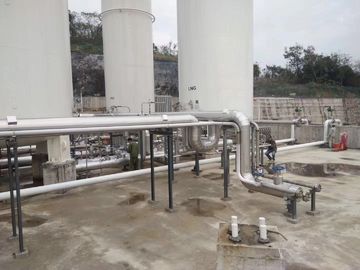 スキッドによって取付けられる液化天然ガスの蒸発器0.8-100MPaの鋼鉄10-6000nm3/Hの流れの低い消費
